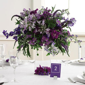 Organic Lavender Reception Centerpiece - flowersbypouparina.com