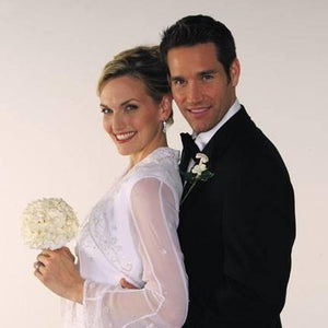 Wedding Duo of Stephanotis Boutonniere and Nosegay - flowersbypouparina.com